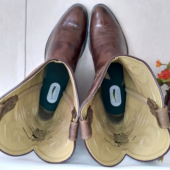 XWIDE Smoky Mountain Mens Western Cowboy Boot, Denver sz 10.5 EE 14 EE Brown NIB - Picture 3 of 16